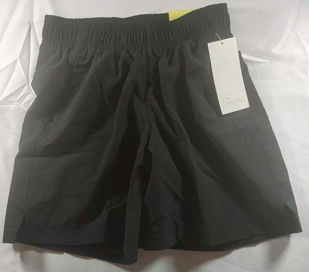 All In Motion Boys Size S (6/7) Woven Shorts Black